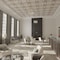Ekena Millwork 47 14W x 47 14H x 38T Large Lilley Decorative Fretwork Wood Ceiling Panels, Walnut CELW47X47X0375LEYWA - alternate 3